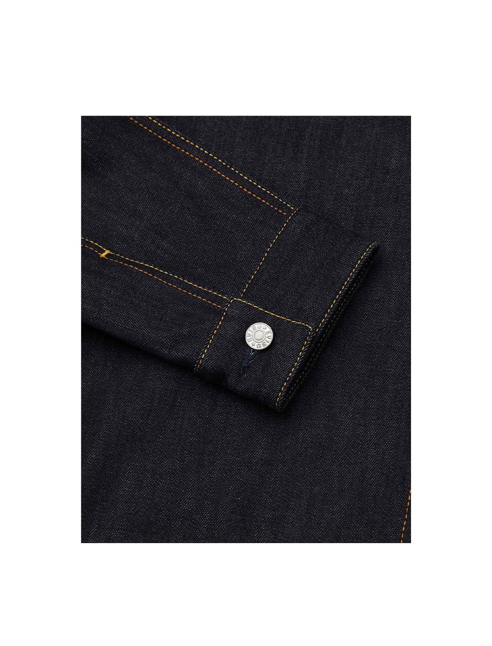 Evisu Ecru Seagull Print Relax Fit Denim Jacket