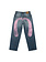 Evisu Pink Daicock Ripped Jeans