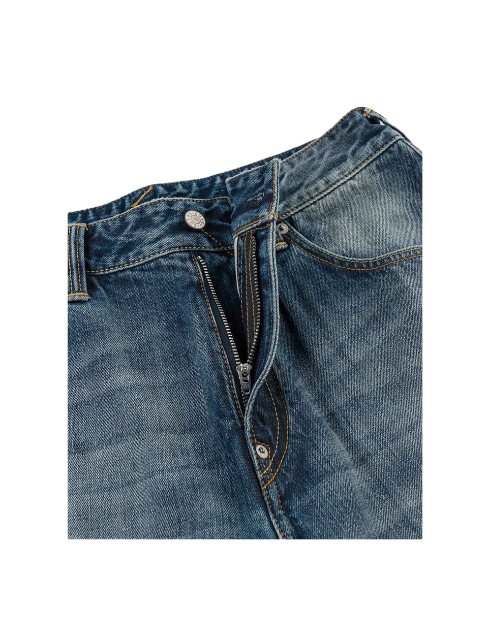 Evisu Pink Daicock Ripped Jeans
