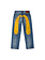 Evisu Yellow Daicock Print Regular Fit Jeans