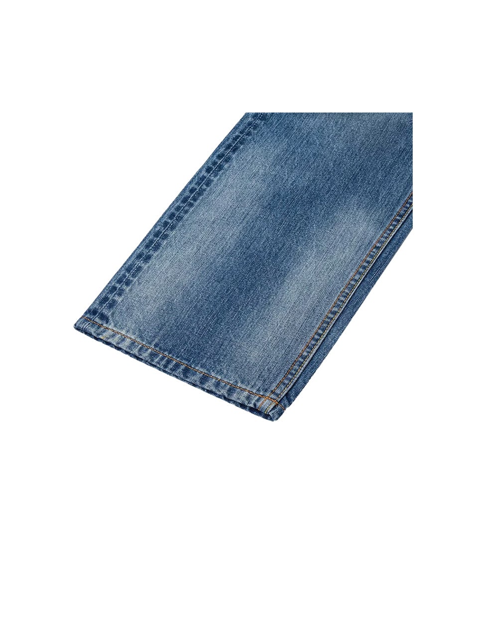 Evisu Yellow Daicock Print Regular Fit Jeans