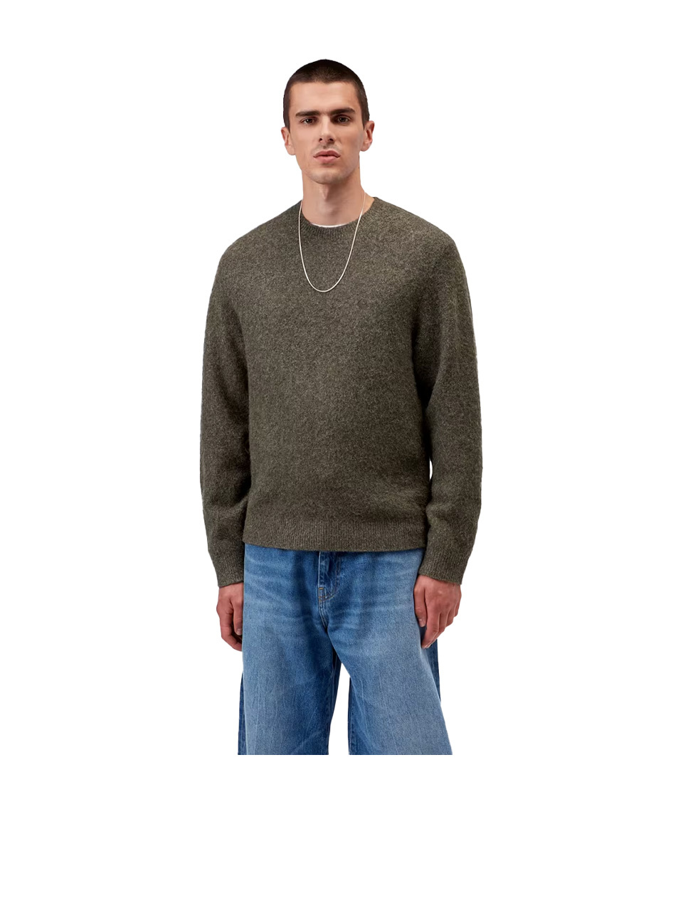 Carhartt WIP Curtis Sweater Tangled Shungite