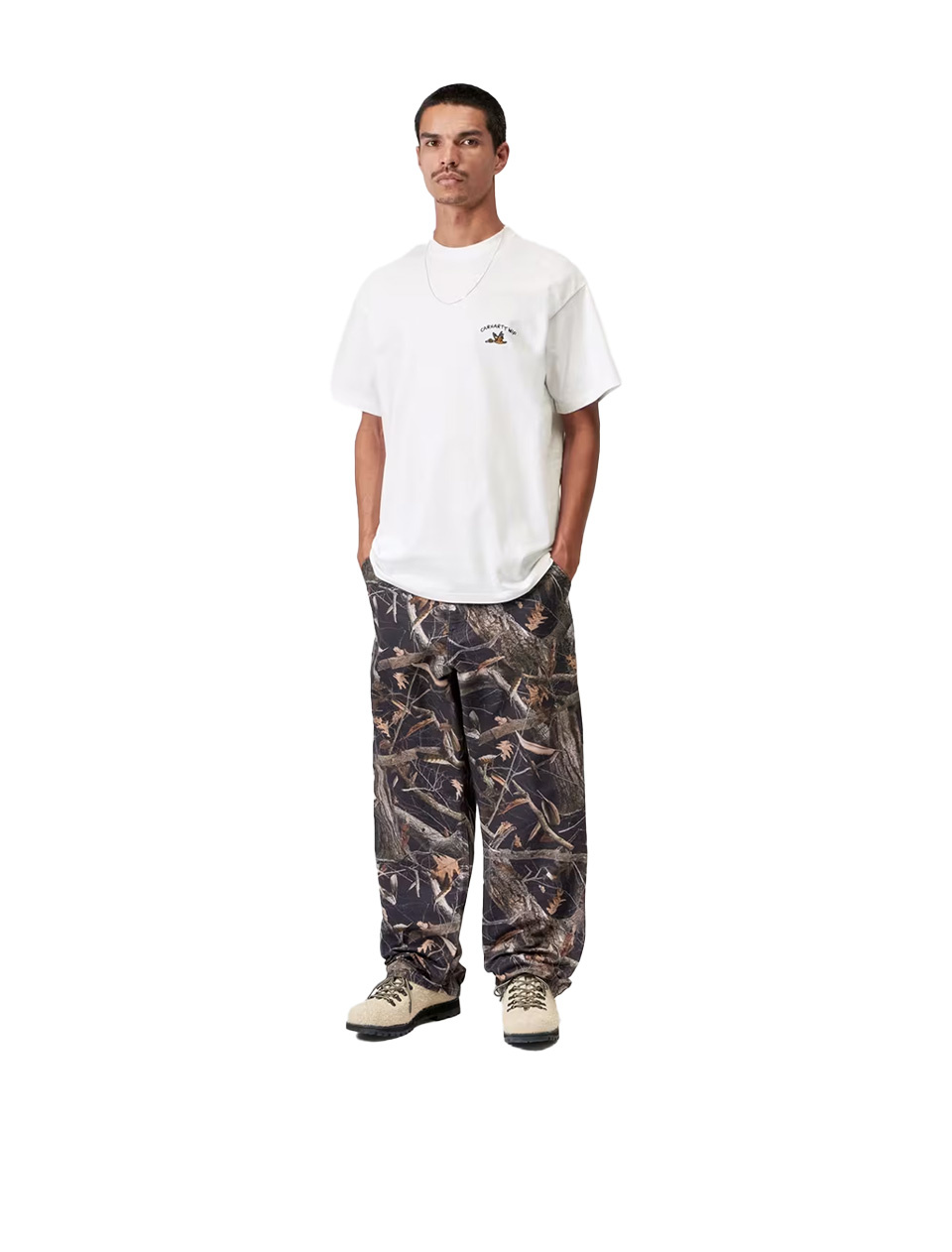 Carhartt WIP S/S Animated Ducks T-Shirt White