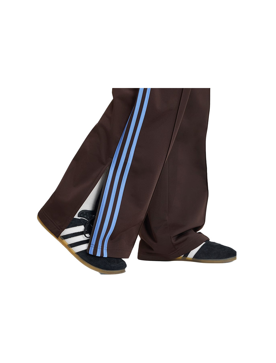 Adidas Firebird Loose Fit Trackpants Aurora Coffee Blue Fusion