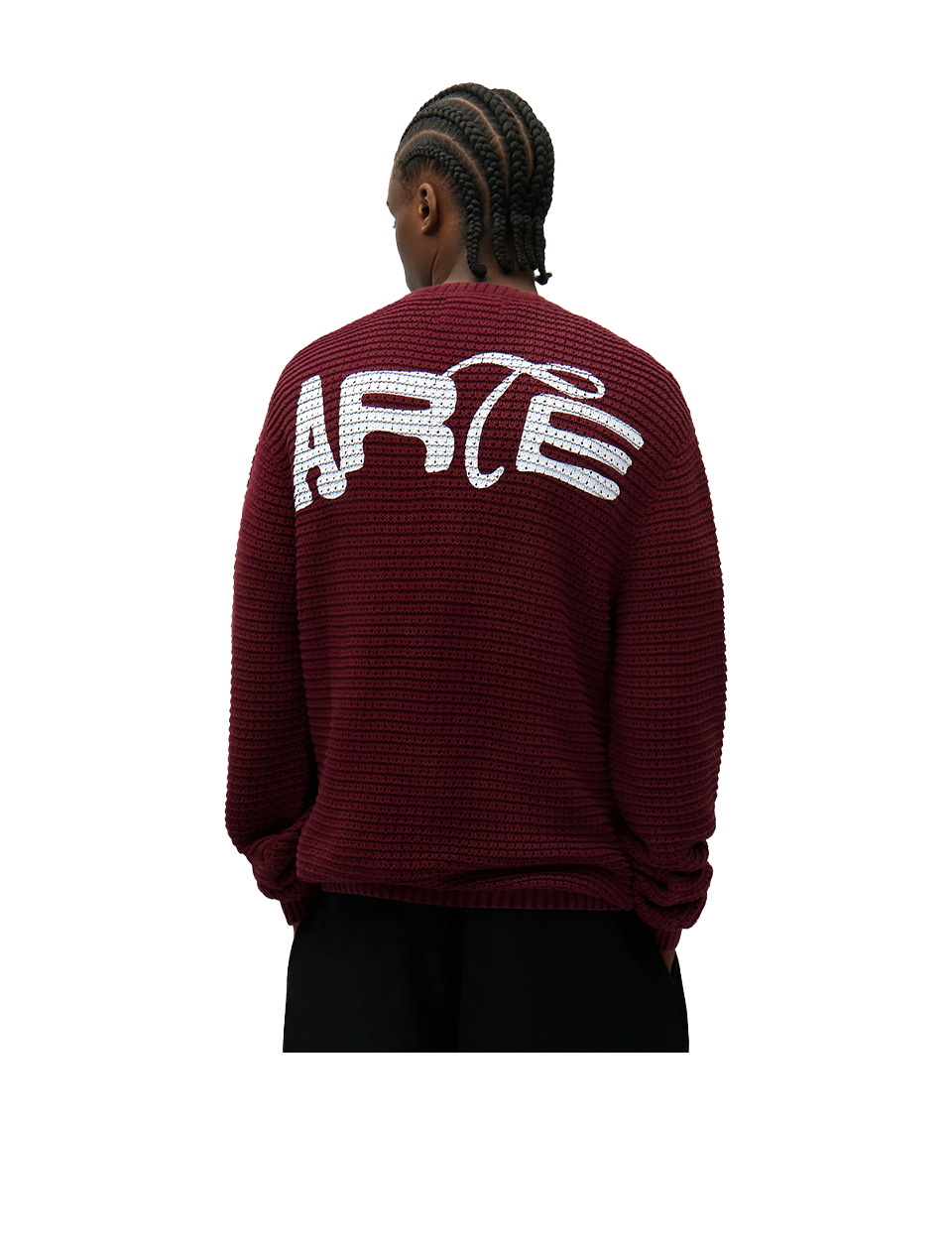 Arte Antwerp Polyform Sunfade Knit Bordeaux