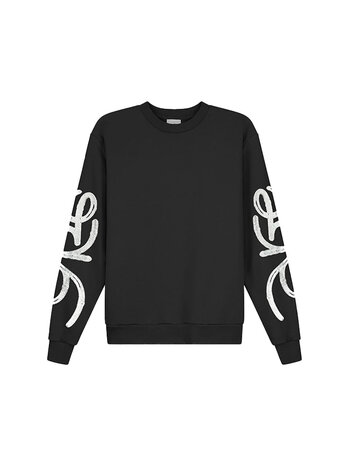 Arte Antwerp Swirl Crewneck Black