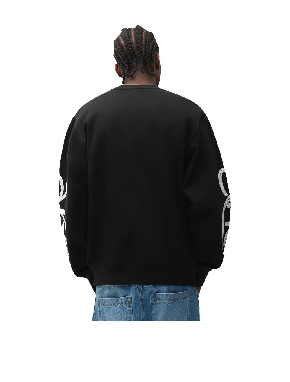 Arte Antwerp Swirl Crewneck Black
