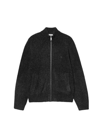Carhartt WIP Curtis Sweater Jacket Tangled Black