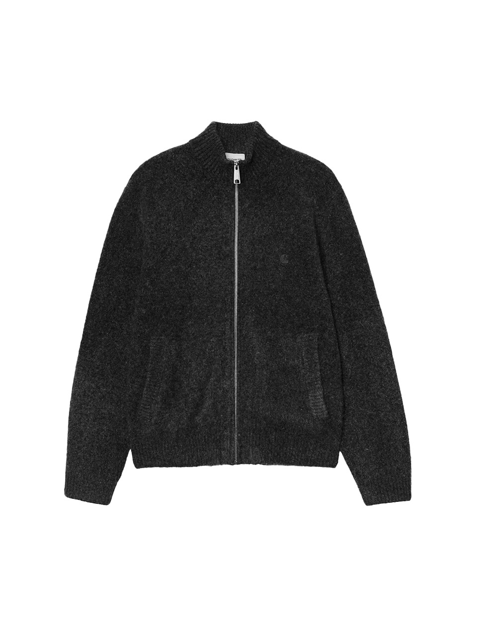 Carhartt WIP Curtis Sweater Jacket Tangled Black