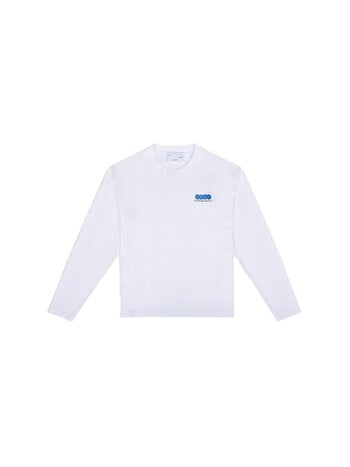 The Savage Report 12 Dots Longsleeve White