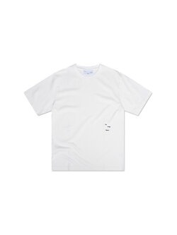 The Savage Report Logo Bar T-Shirt Off White