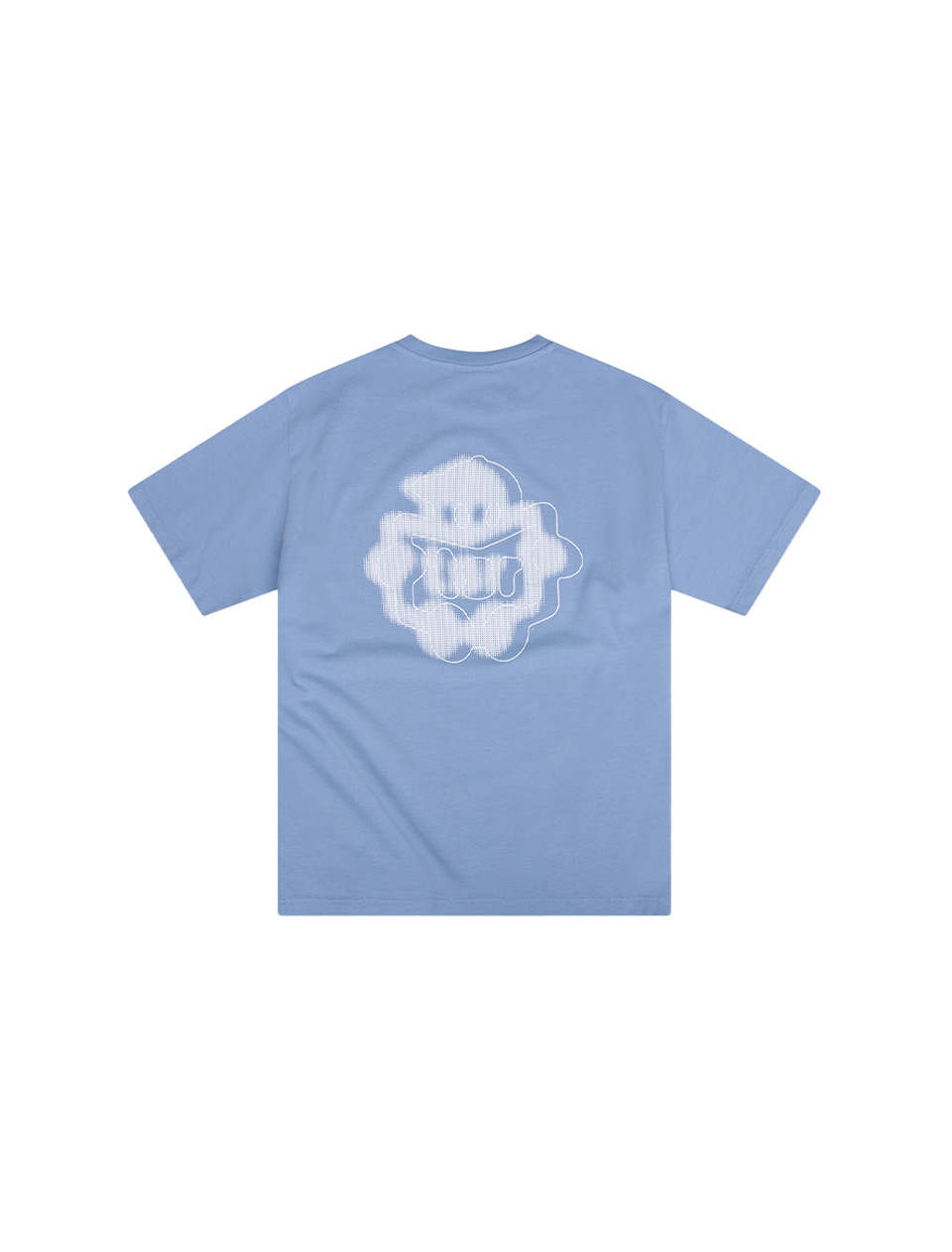 The Savage Report Little Man Sprayed Tee Forever Blue