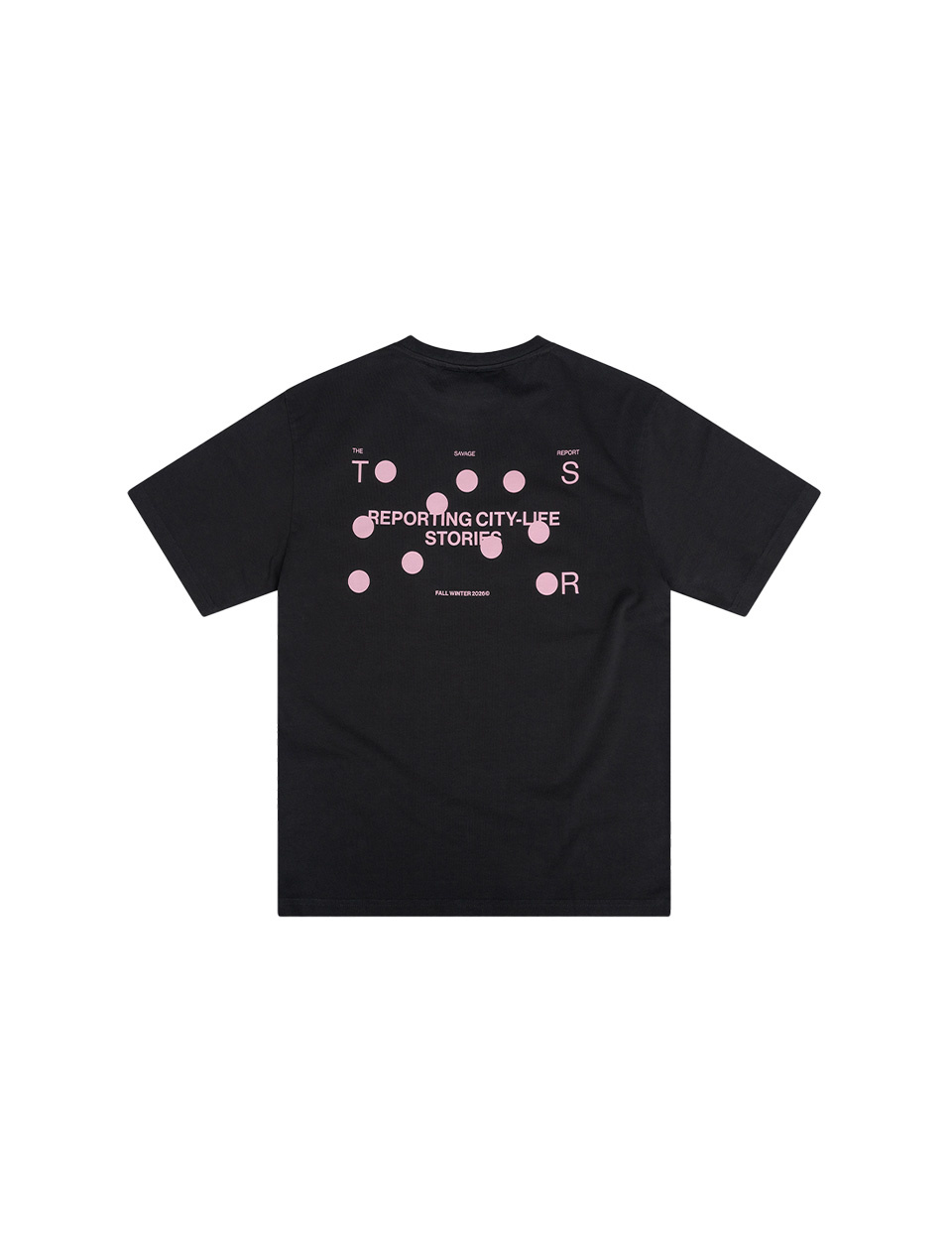 The Savage Report Hole Puncher Tee Charcoal