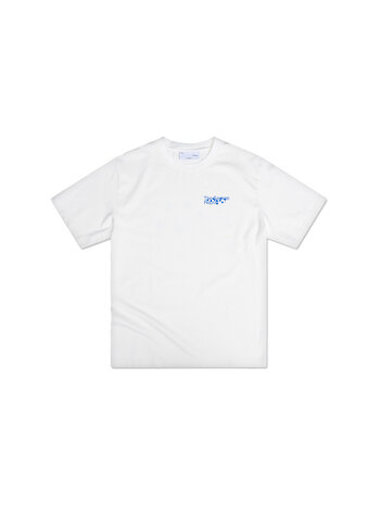 The Savage Report Hole Puncher Tee Off White