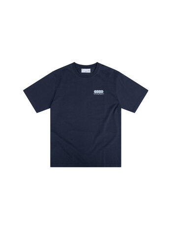 The Savage Report 12 Dots Tee Navy