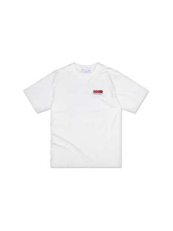 The Savage Report 12 Dots Tee Off White