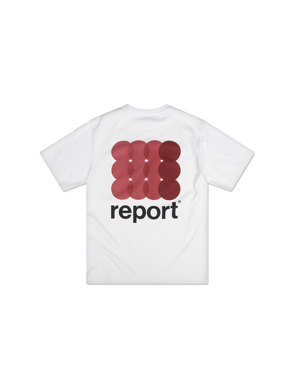 The Savage Report 12 Dots Tee Off White