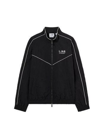 L/AB c/o Off-White Diagonal Track Jacket Black