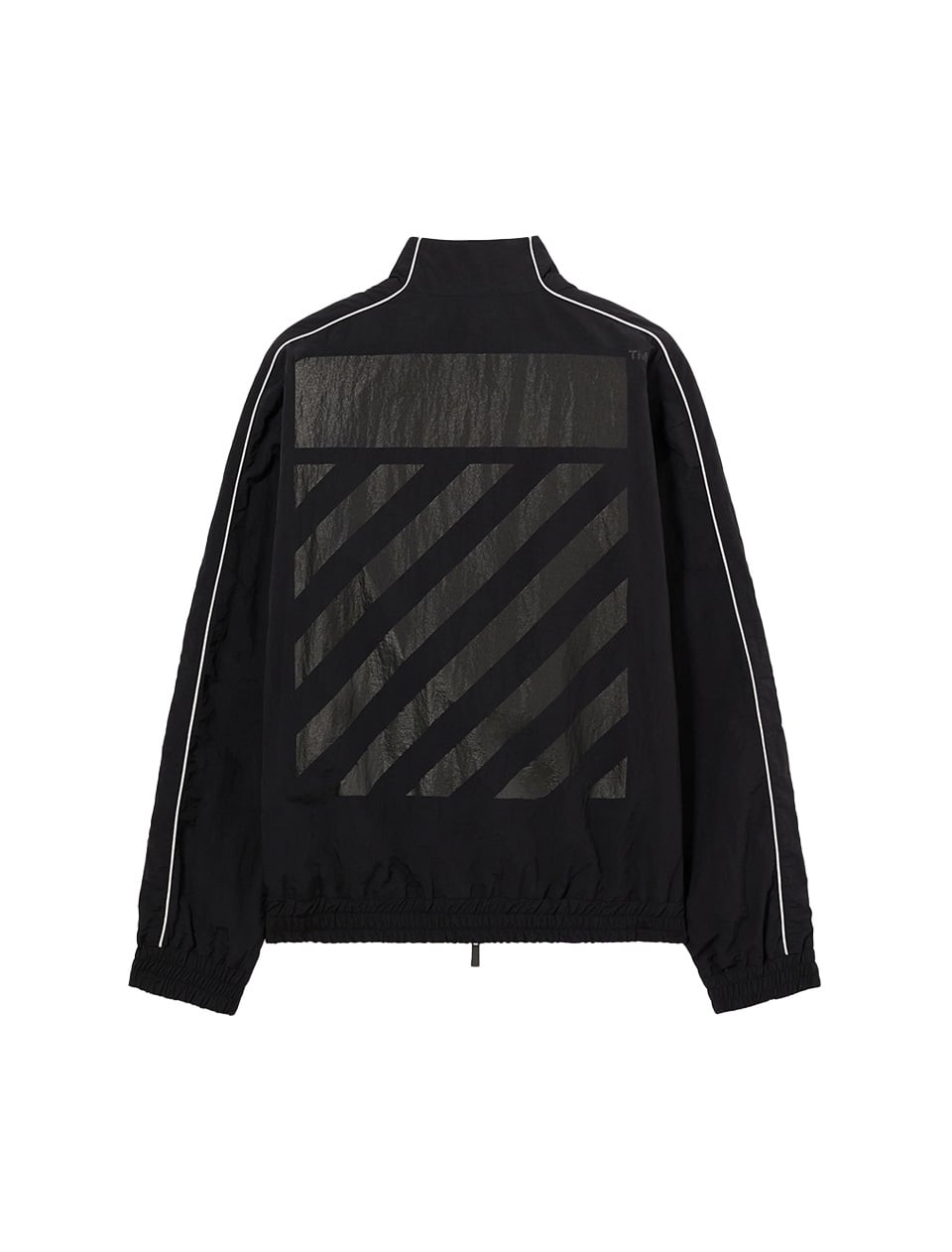 L/AB c/o Off-White Diagonal Track Jacket Black