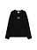 L/AB c/o Off-White Diagonal Long Sleeve Tee Black
