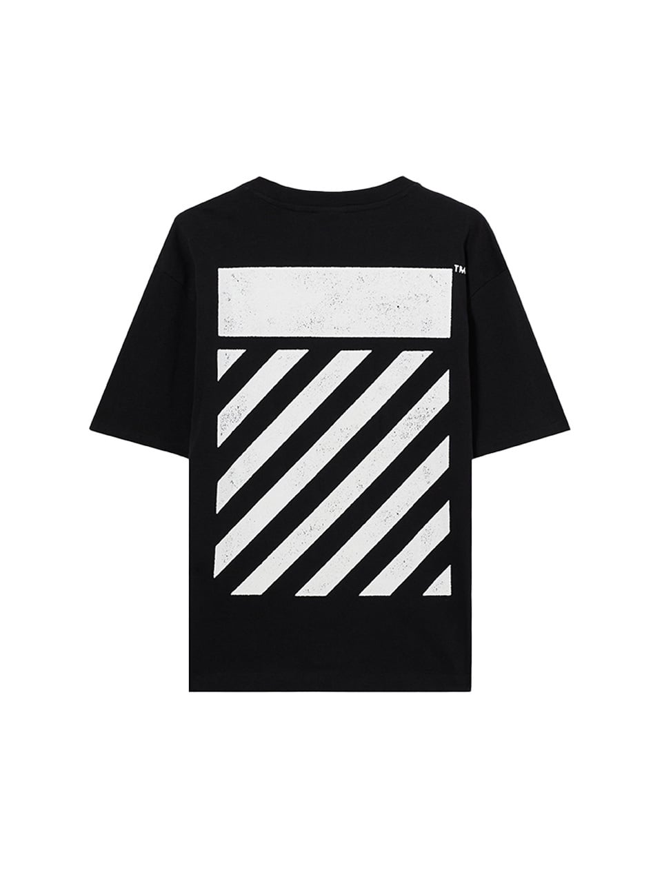 L/AB c/o Off-White Diagonal S/S Tee Black