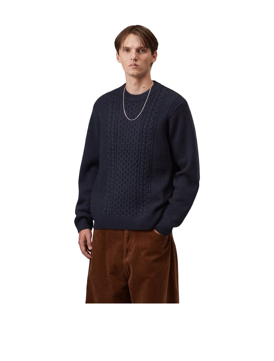 Carhartt WIP Caster Knit Sweater Dark Navy