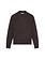 OLAF Oversized Knitted Polo Chocolate Plum