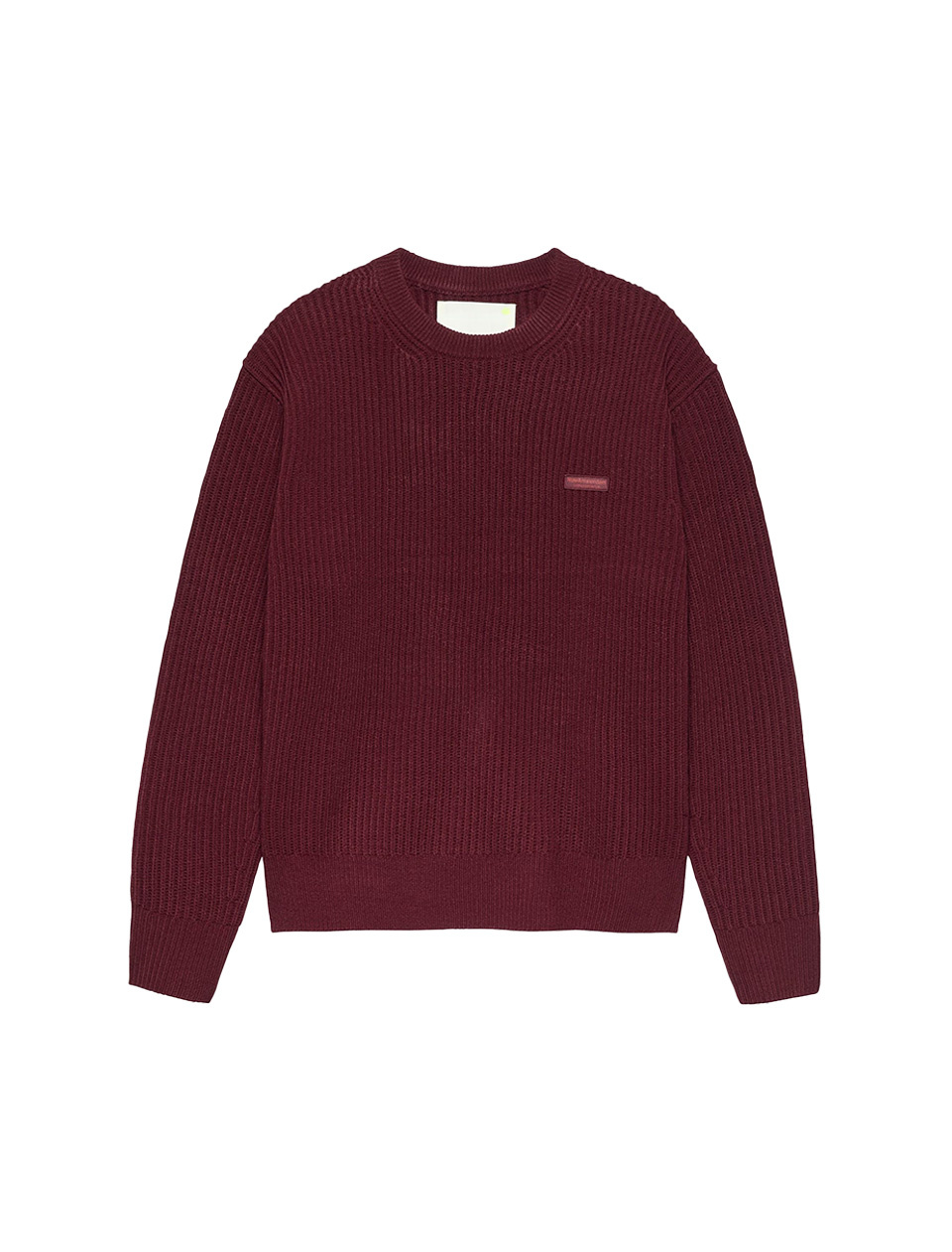 New Amsterdam Surf Association Knitted Crewneck Burgendy