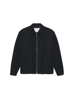 New Amsterdam Surf Association Zip Up Shirt Black