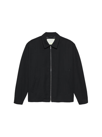 New Amsterdam Surf Association Zip Up Shirt Black
