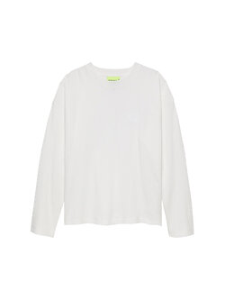 New Amsterdam Surf Association Logo Longsleeve Waffle White