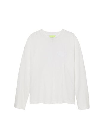 New Amsterdam Surf Association Logo Longsleeve Waffle White