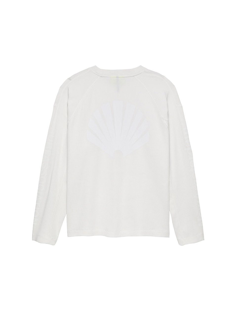 New Amsterdam Surf Association Logo Longsleeve Waffle White