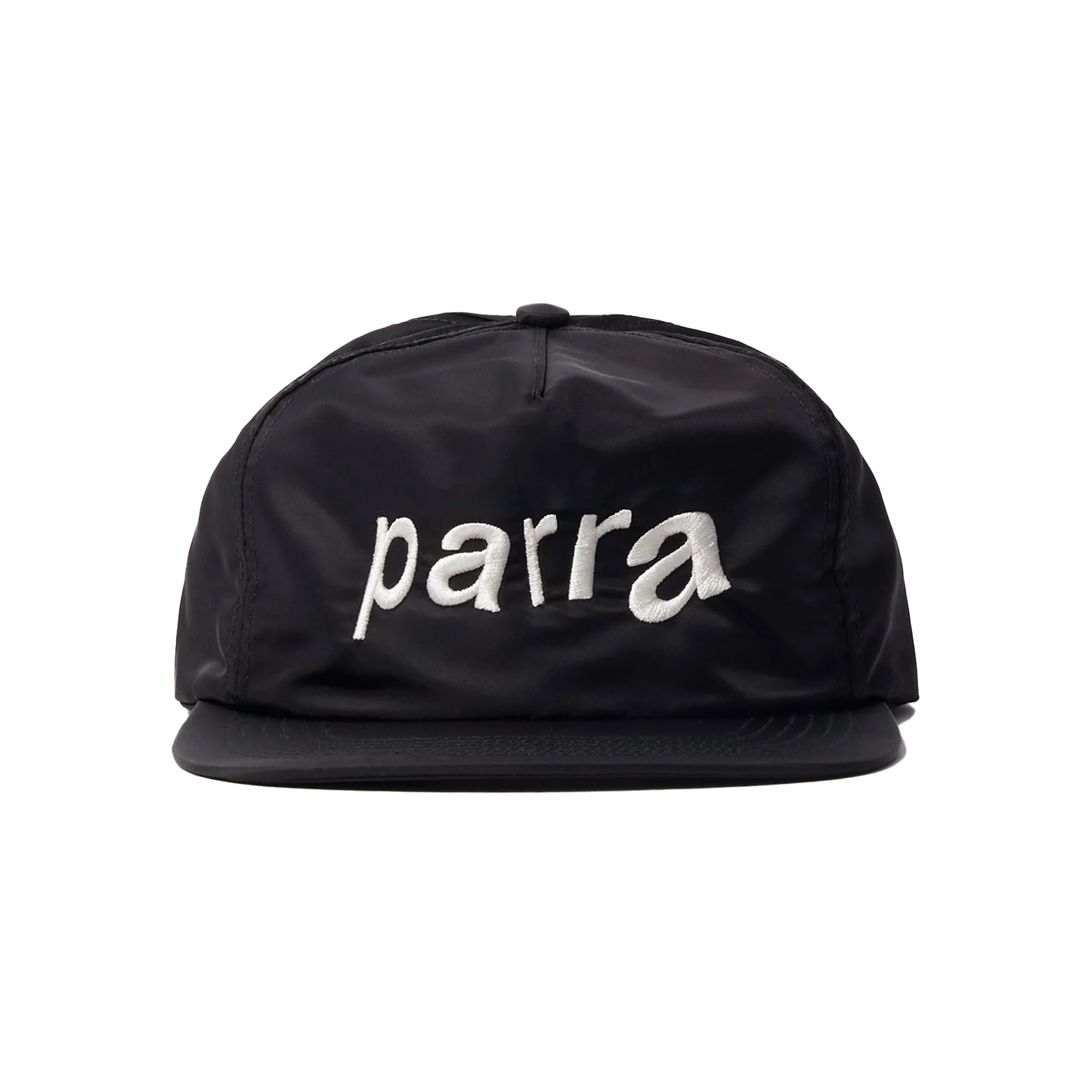 By Parra Distorted 90s Memory 6 Panel Hat Black