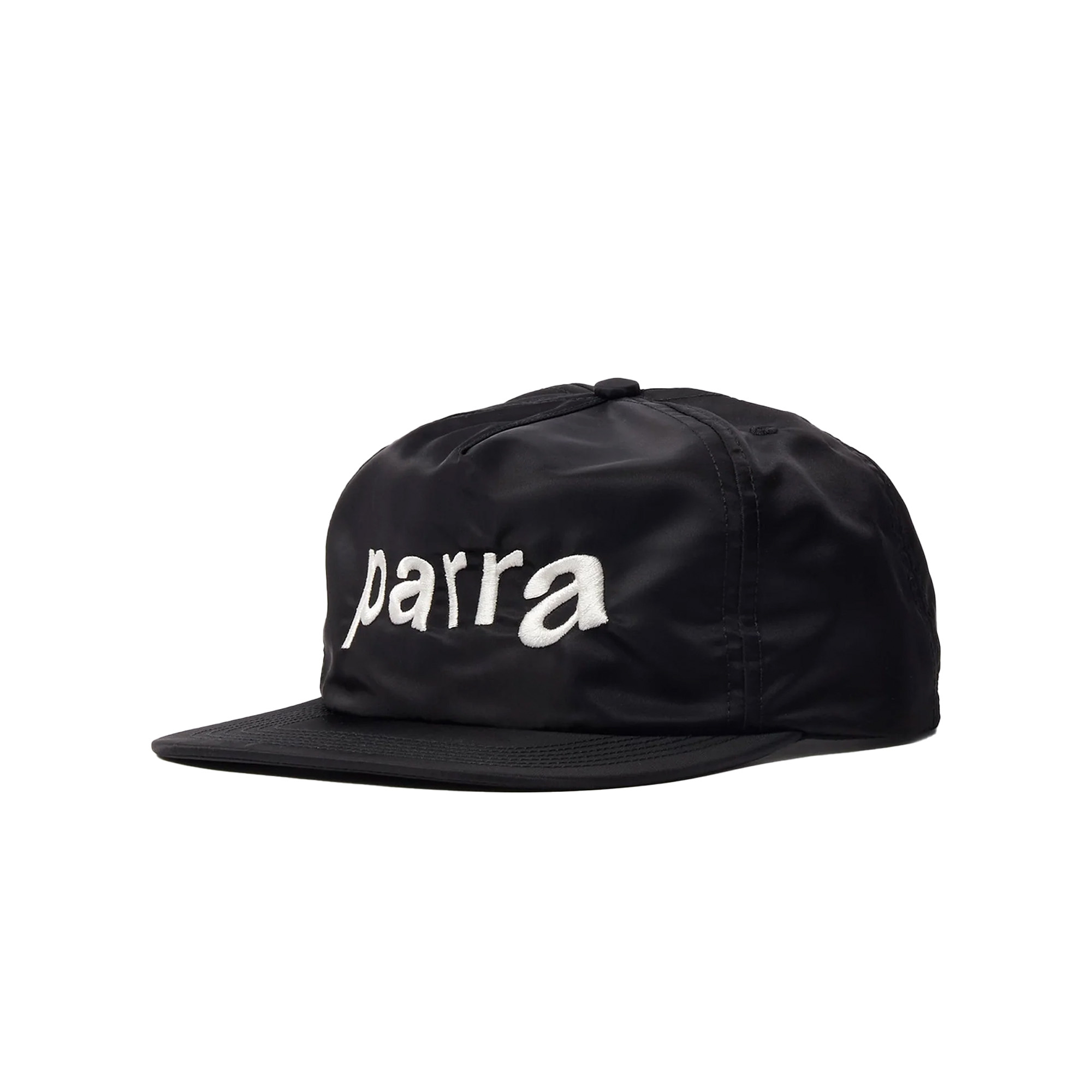 By Parra Distorted 90s Memory 6 Panel Hat Black