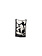 By Parra Waiting For You Throw Blanket Black