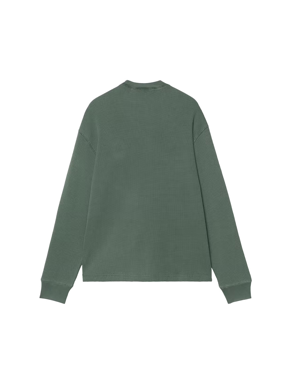 Carhartt WIP L/S Vista Waffle T-Shirt Dark Scarab Garment Dyed