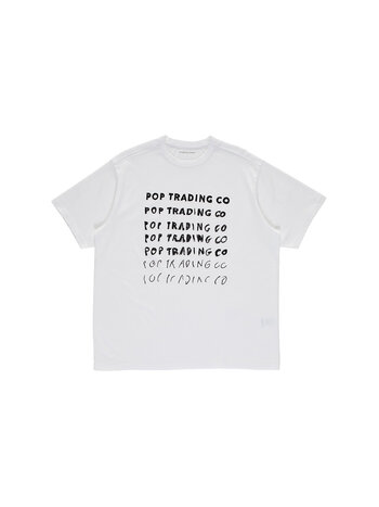 POP Trading Company Sketchy T-Shirt White