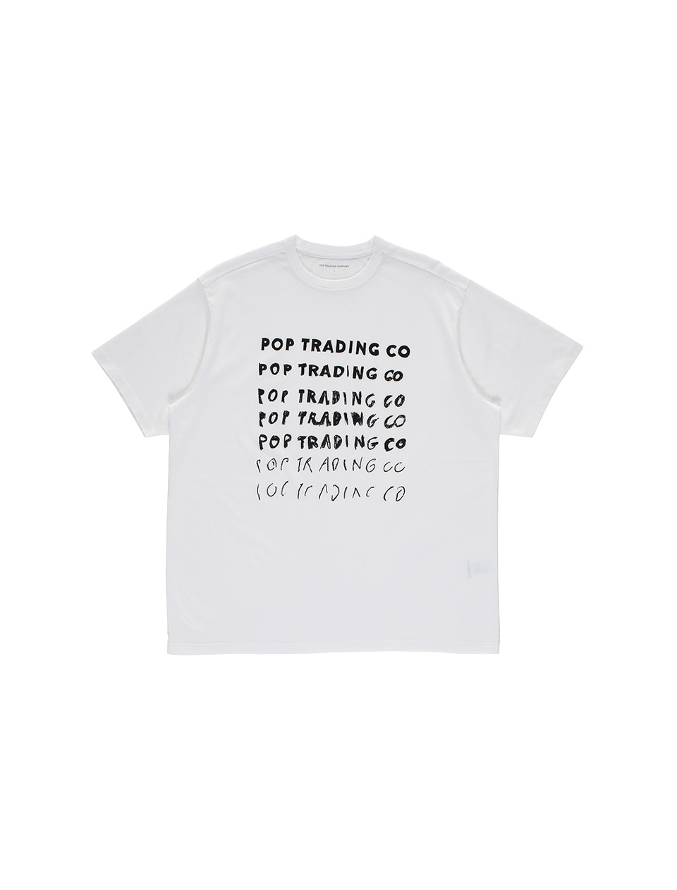 POP Trading Company Sketchy T-Shirt White