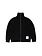 POP Trading Company Knitted Full Zip Black