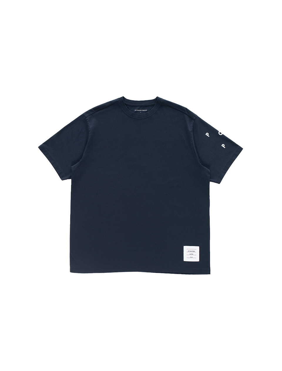 POP Trading Company Dom T-Shirt Navy