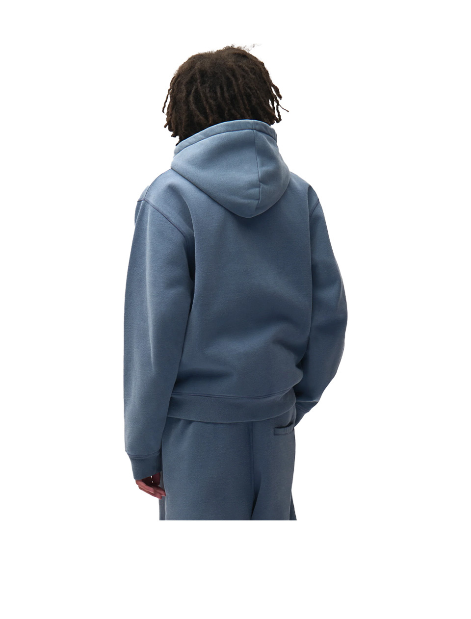 Arte Antwerp Stencil Sunfade Zip Hoodie Navy