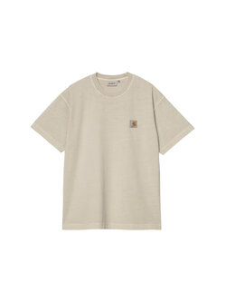 Carhartt WIP S/S Vista T-Shirt Fleur De Sel Garment Dyed