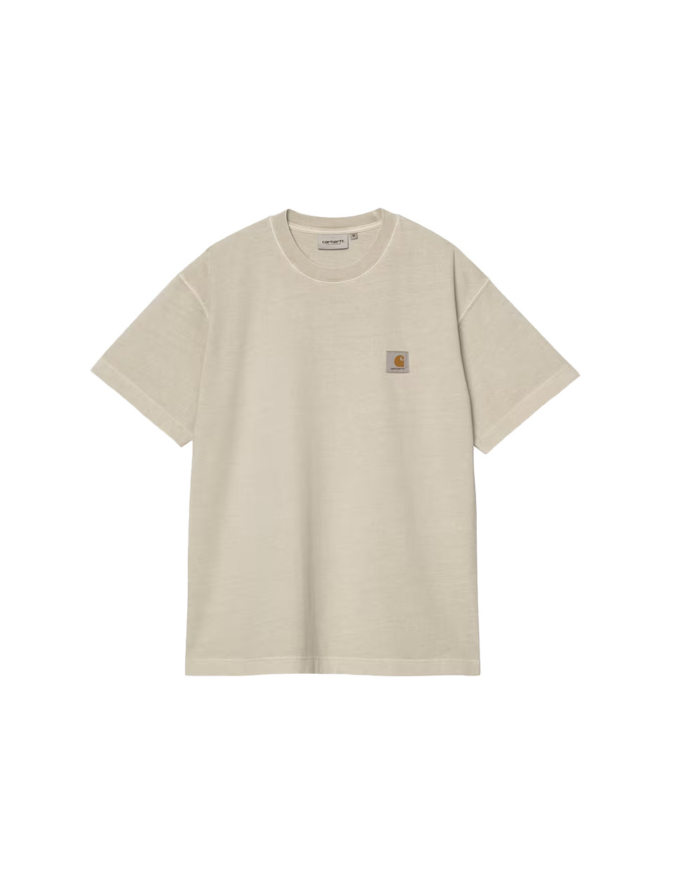 Carhartt WIP S/S Vista T-Shirt Fleur De Sel Garment Dyed