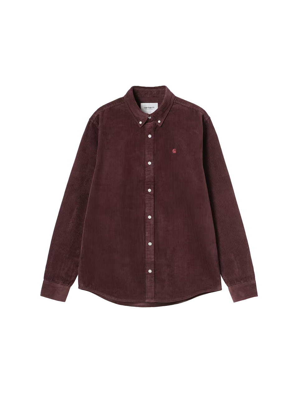 Carhartt WIP L/S Madison Cord Shirt Amarone