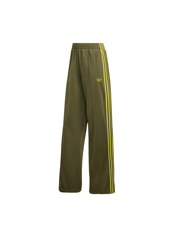 Adidas Firebird Loose Fit Trackpants Olive Strata Preloved Lime