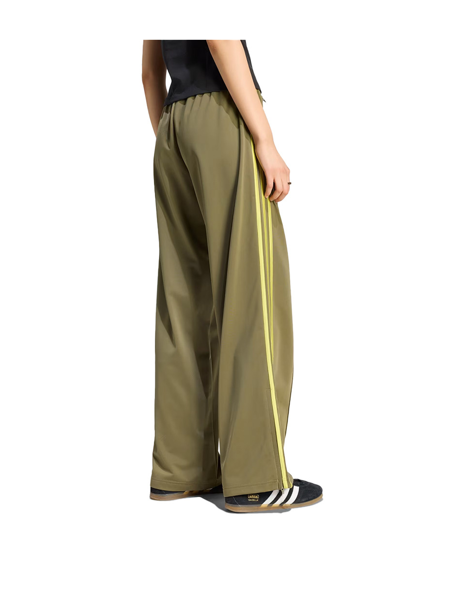 Adidas Firebird Loose Fit Trackpants Olive Strata Preloved Lime