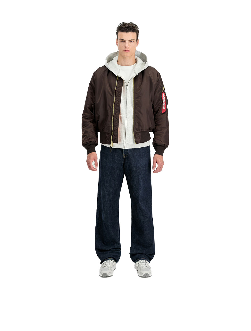 Alpha Industries MA-1 Heritage Hunter Brown