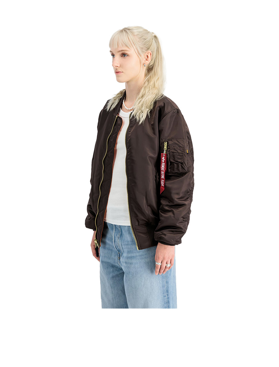 Alpha Industries MA-1 Heritage Hunter Brown