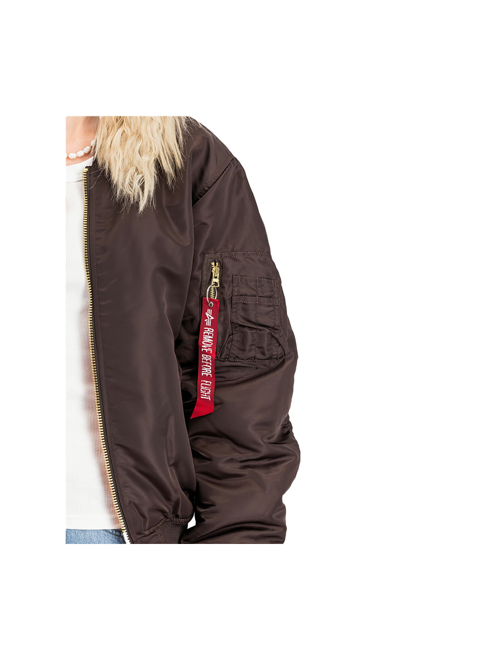 Alpha Industries MA-1 Heritage Hunter Brown